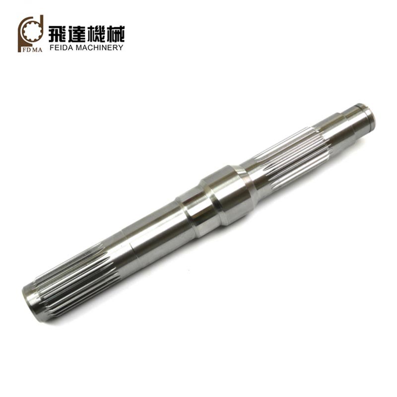 Involute splineskafter